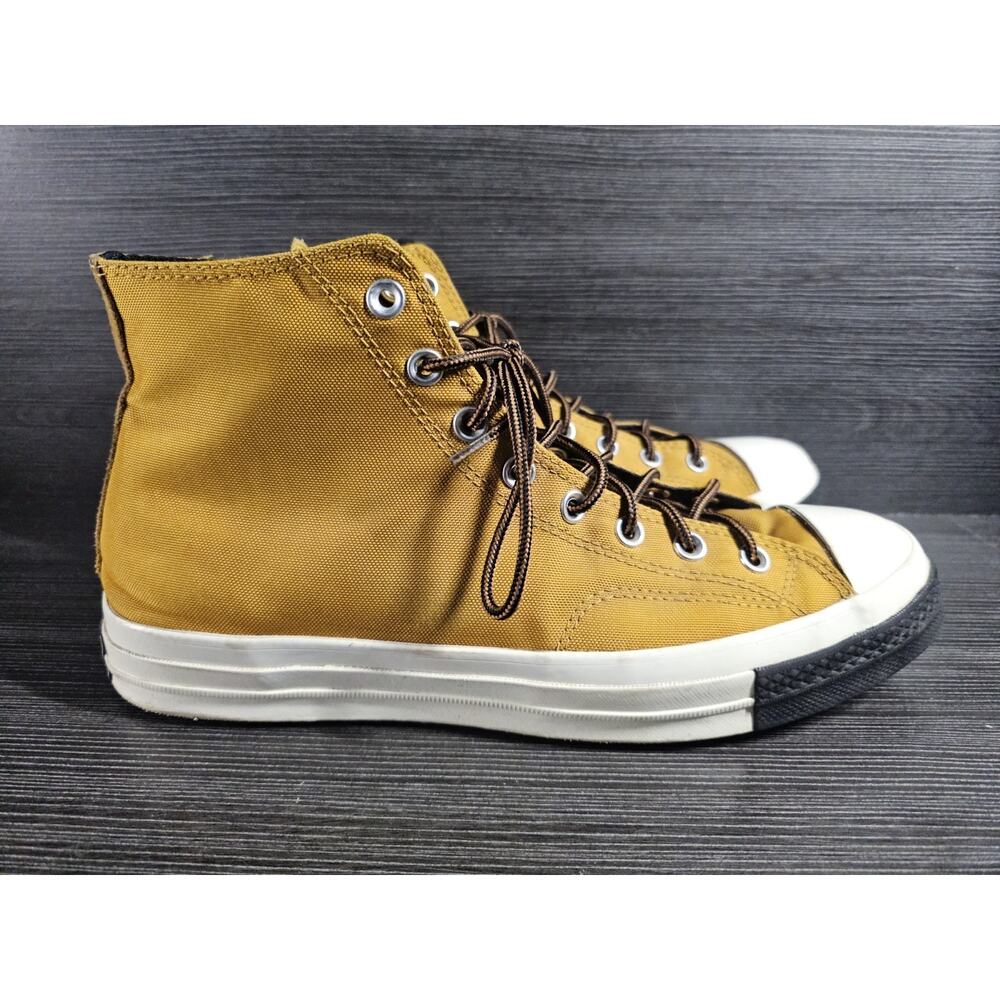 CONVERSE CHUCK 70 GORE-TEX HIGH GTX HI Mens Sz 12 Womens 14 - Gold 161482C - Picture 2 of 10